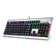 Teclado HP GK520 Gaming RGB arcoíris USB Gris