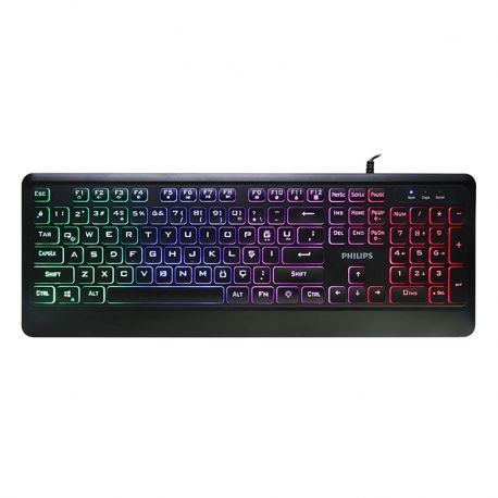 Teclado Philips SPK8294 Gaming RGB cableado USB