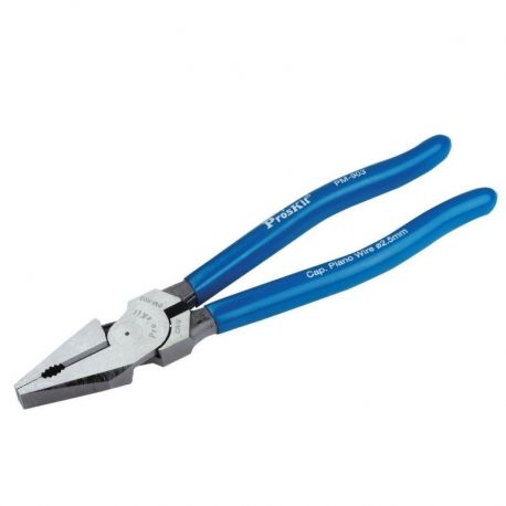 Alicate Universal Pro's 9' corte 225mm Acero