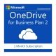One Drive for Business (Plan 2) Licencia por 1 mes