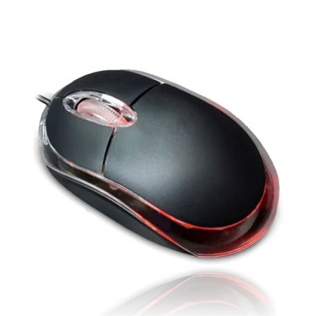 Mouse IMEXX óptico 3D con LED cableado por USB