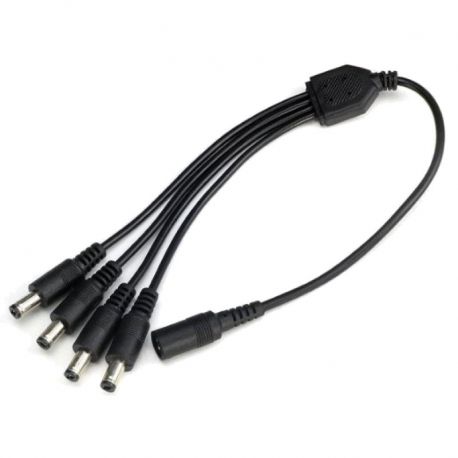 Splitter Dahua cable 1 a 4 hembra a macho