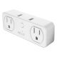 Enchufe Smart NEXXT Toma Corriente Doble Wifi 110V