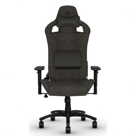 Silla Corsair T3 Rush Gaming apoyabrazos 4D carbón