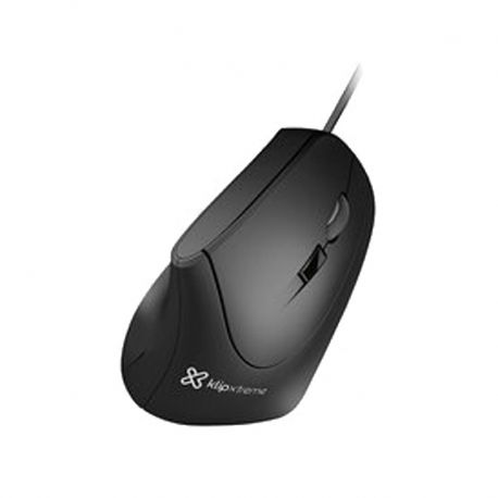 Mouse Klip Xtreme Krown cableado Ultraergonomico