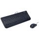 Combo Teclado y mouse Microsoft Wired 600 USB